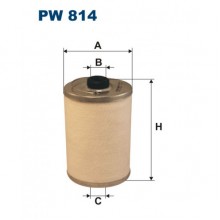 PW 814 FILTRON Фильтр топливный (WF8156 WIX) PW 814 FILTRON Фильтр топливный (WF8156 WIX)